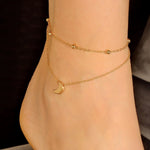 Grandinėlė ant kojos "Moon anklet"