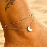 Grandinėlė ant kojos "Moon anklet"