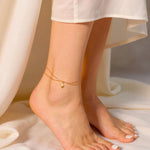 Grandinėlė ant kojos "Romb anklet"