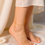 Grandinėlė ant kojos "Romb anklet"