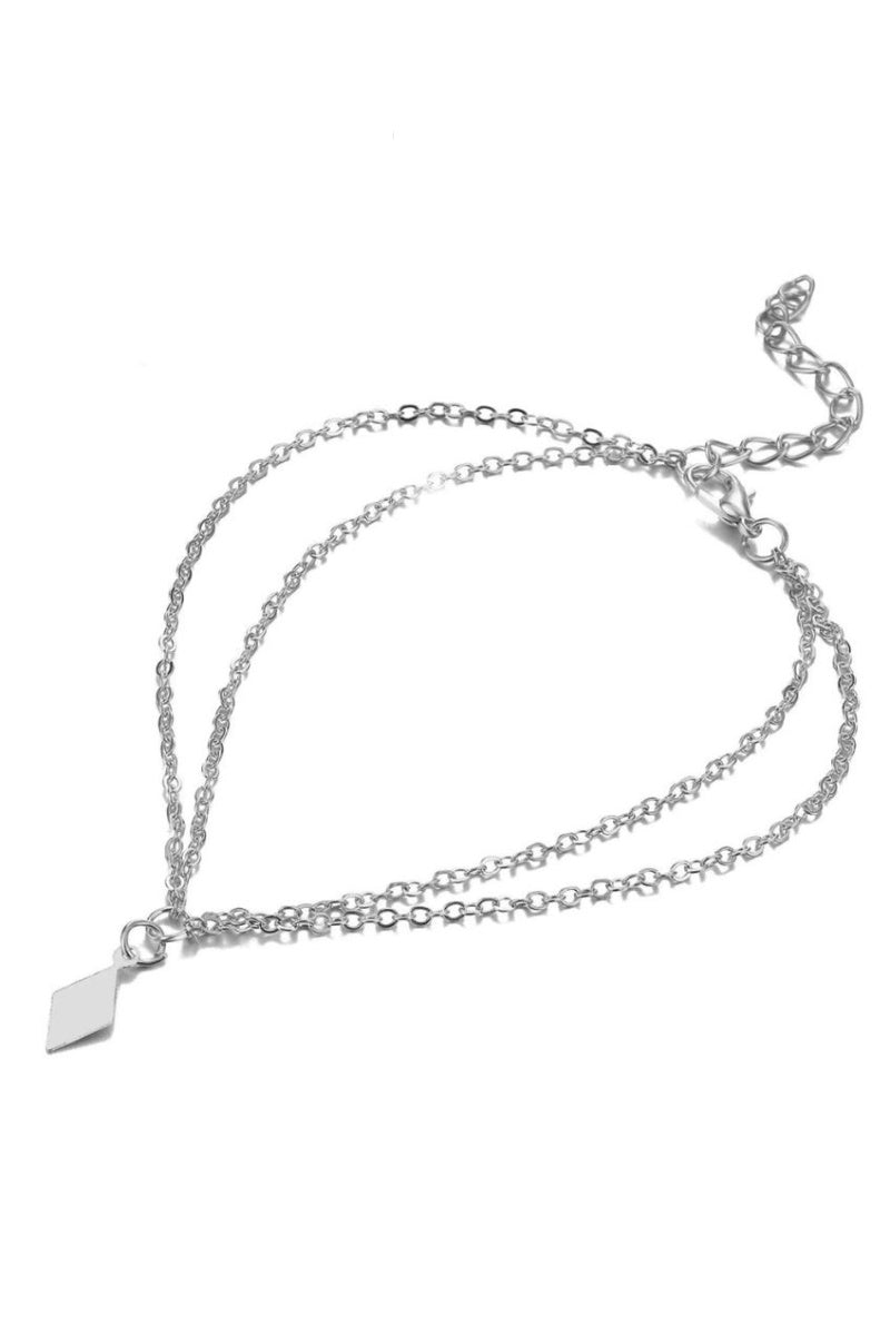 Grandinėlė ant kojos "Romb anklet"