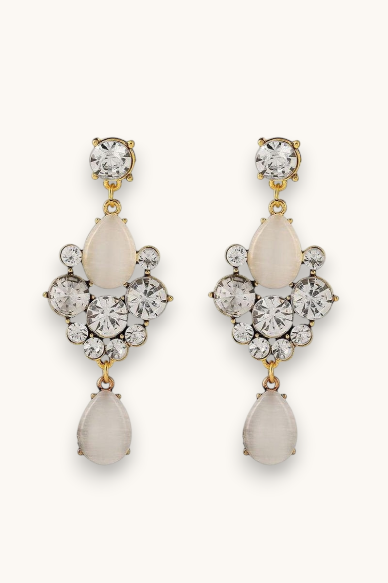 Proginiai auskarai "Opal"