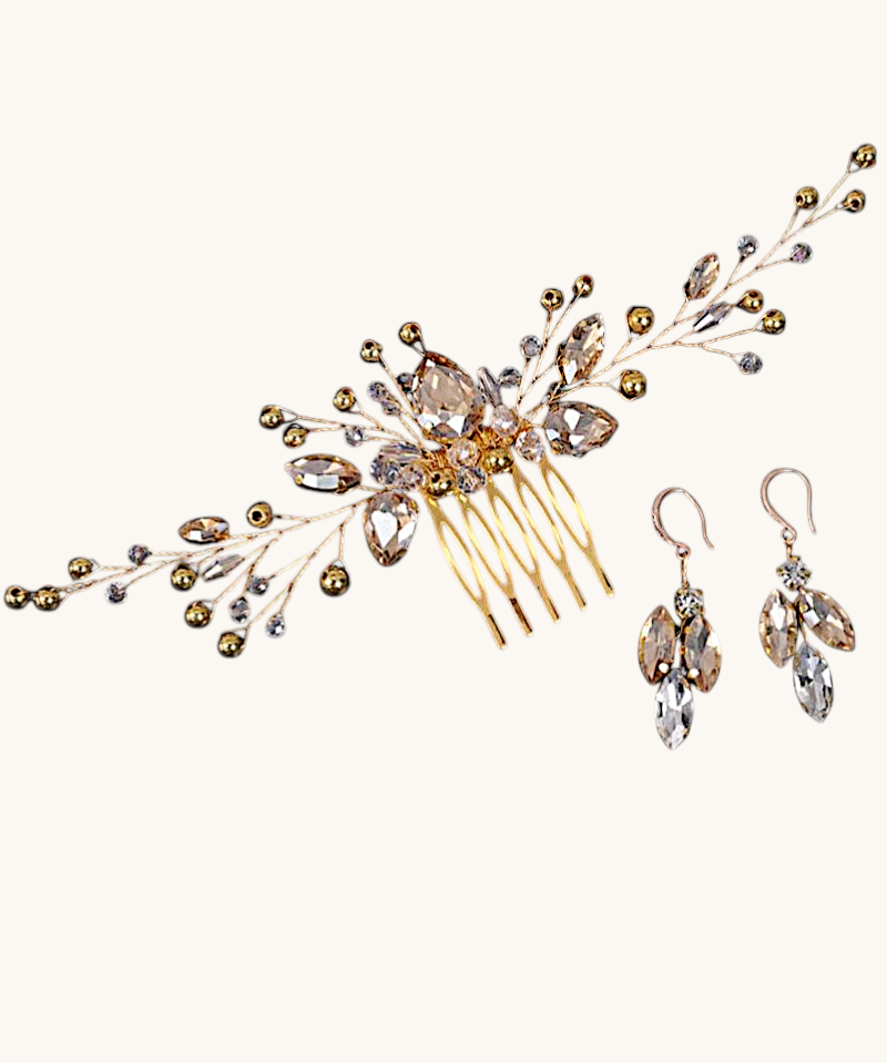 Rinkinys "Creme crystal set"