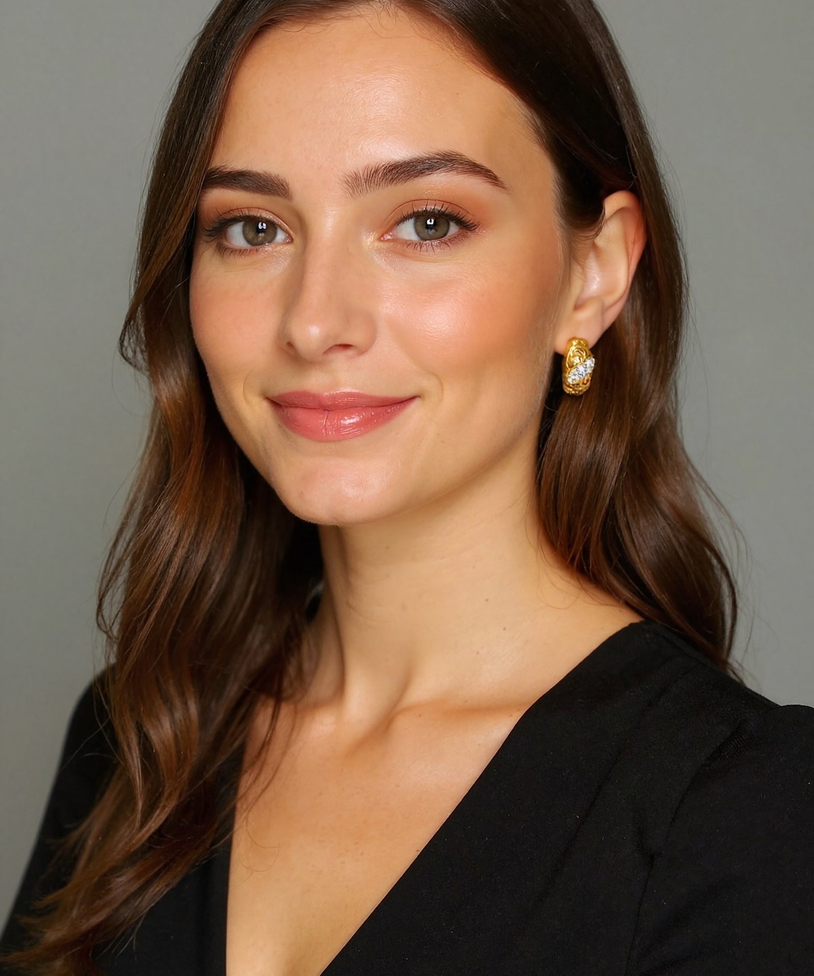 Auskarai "Luxurant CZ"