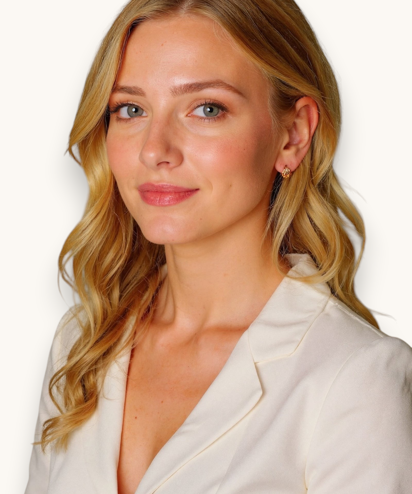 Auskarai "Double Heart "