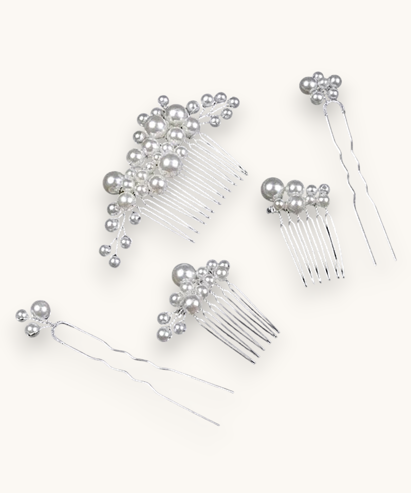 Plaukų papuošalų rinkinys "Mia set"