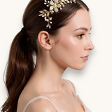 Plaukų sagė "Creme flower"