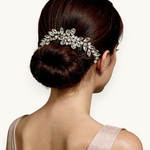Plaukų sagė "Elegant silver"