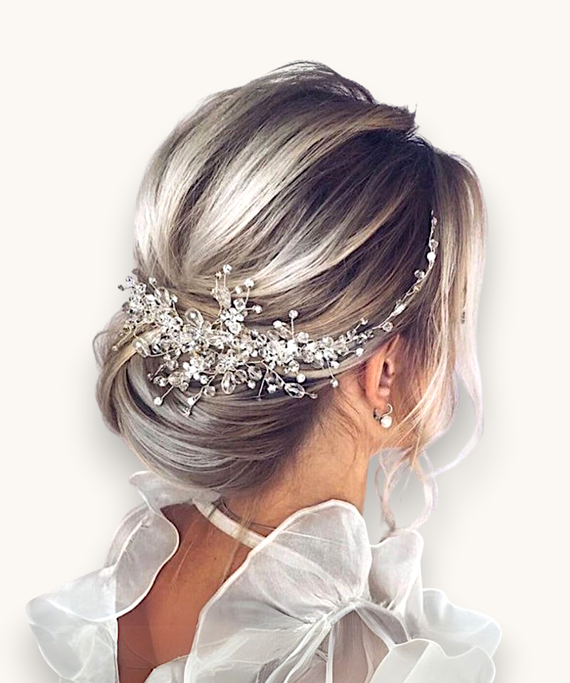 Plaukų sagė "Luxury crystal comb"