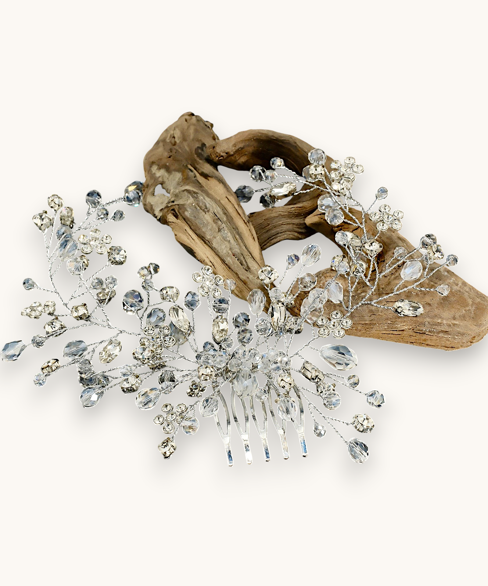 Plaukų sagė "Luxury crystal comb"