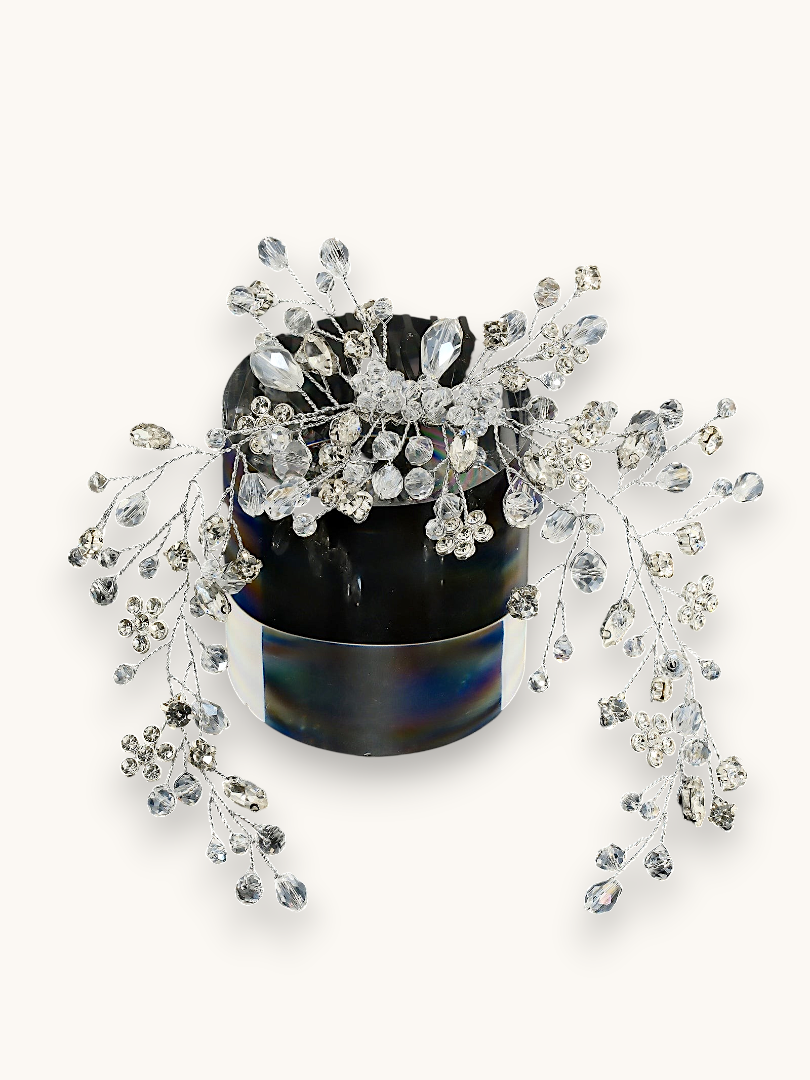 Plaukų sagė "Luxury crystal comb"