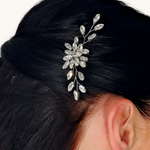 Plaukų smeigtukas/sagė "Golden crystal pin"