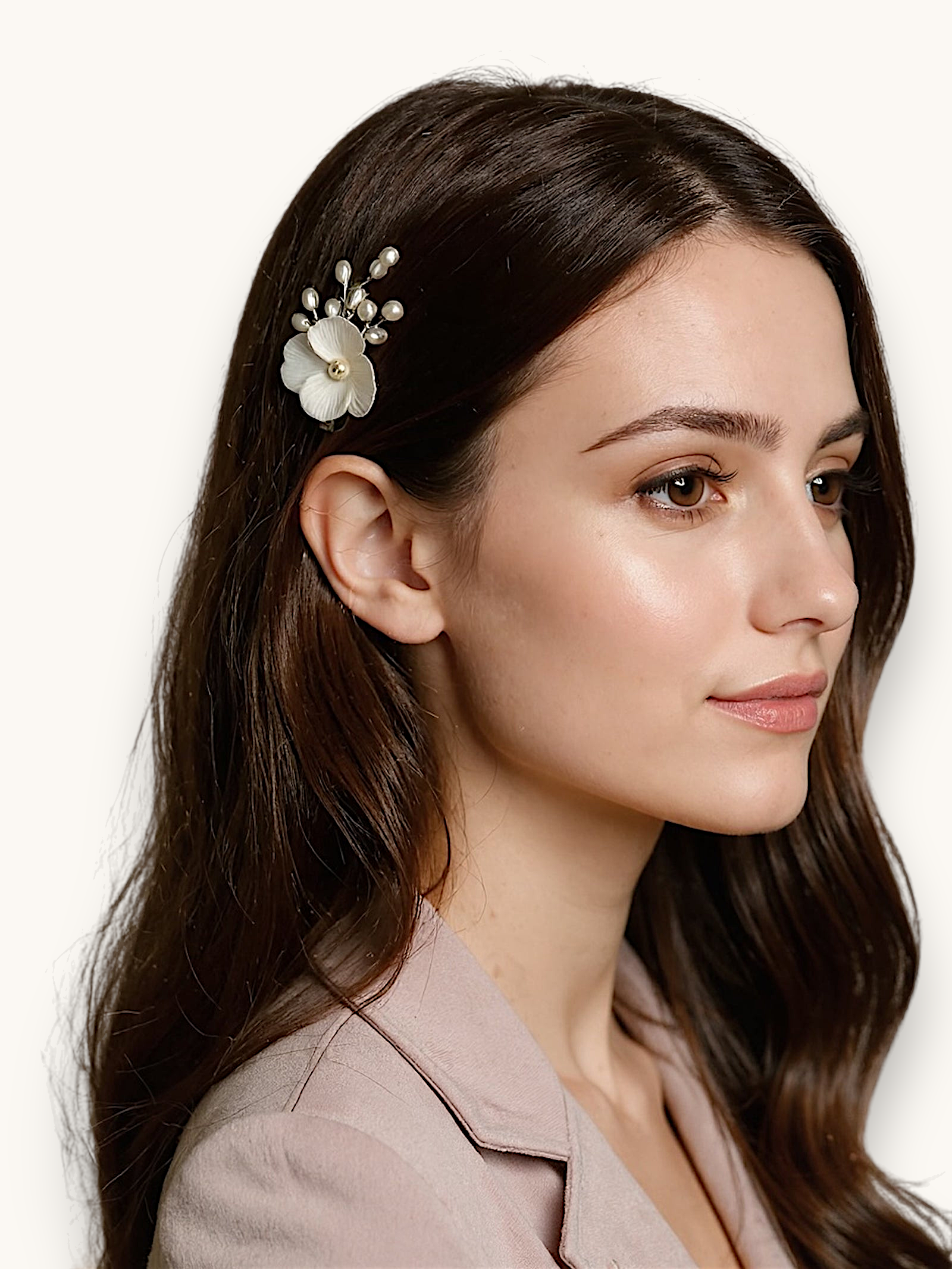 Plaukų segtukas "Resine flower clip"