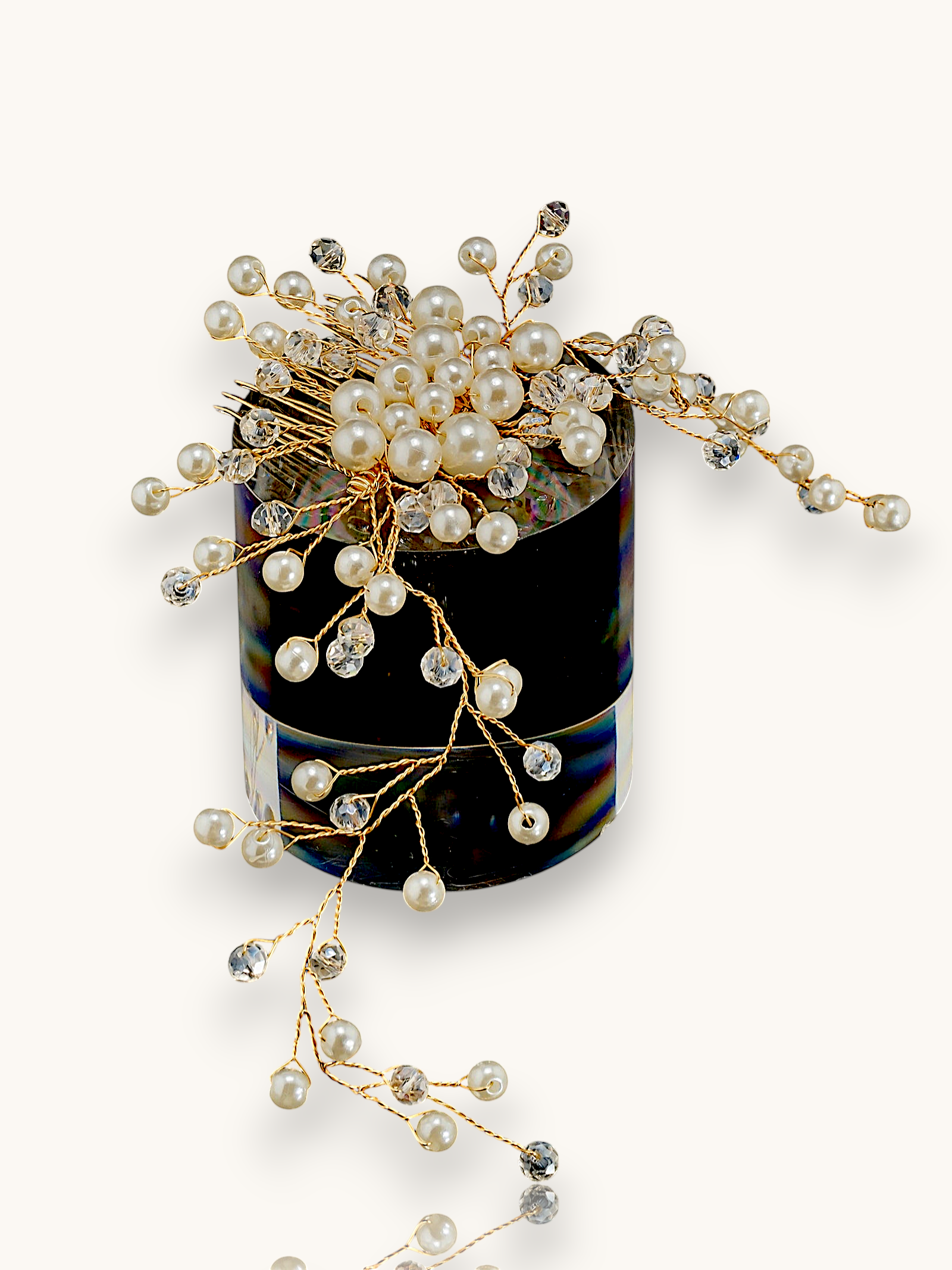 Plaukų sagė "Pearl Bloom"