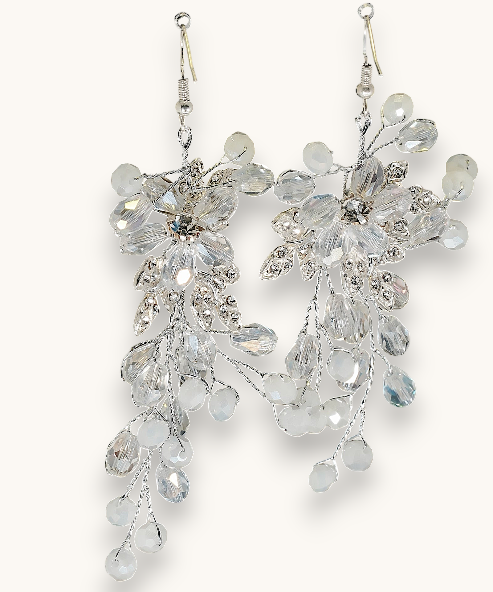 Papuošalų rinkinys "White bride set"