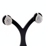 Auskarai "Crystal hoop"