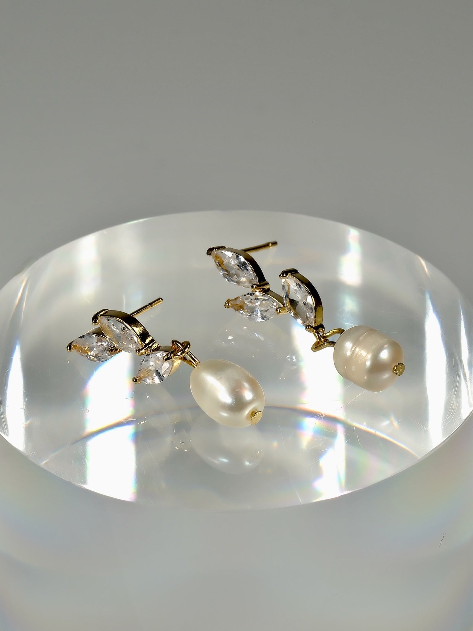 Auskarai "Crystal Vine Earrings"