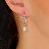 Auskarai "Crystal Vine Earrings"