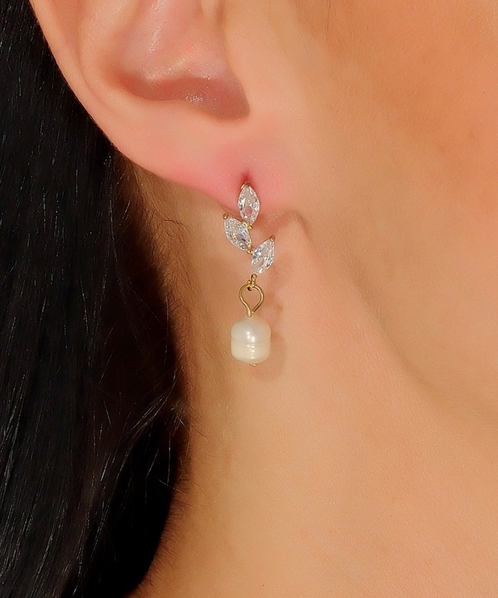 Auskarai "Crystal Vine Earrings"