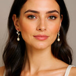 Auskarai "Crystal Vine Earrings"