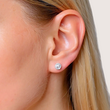 Auskarai "Round stud"