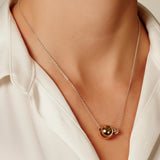 Kaklo papuošalas "Golden ball"