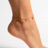 Grandinėlė ant kojos Clover Anklet