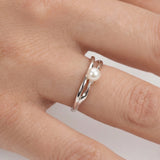 Žiedas Silver Pearl