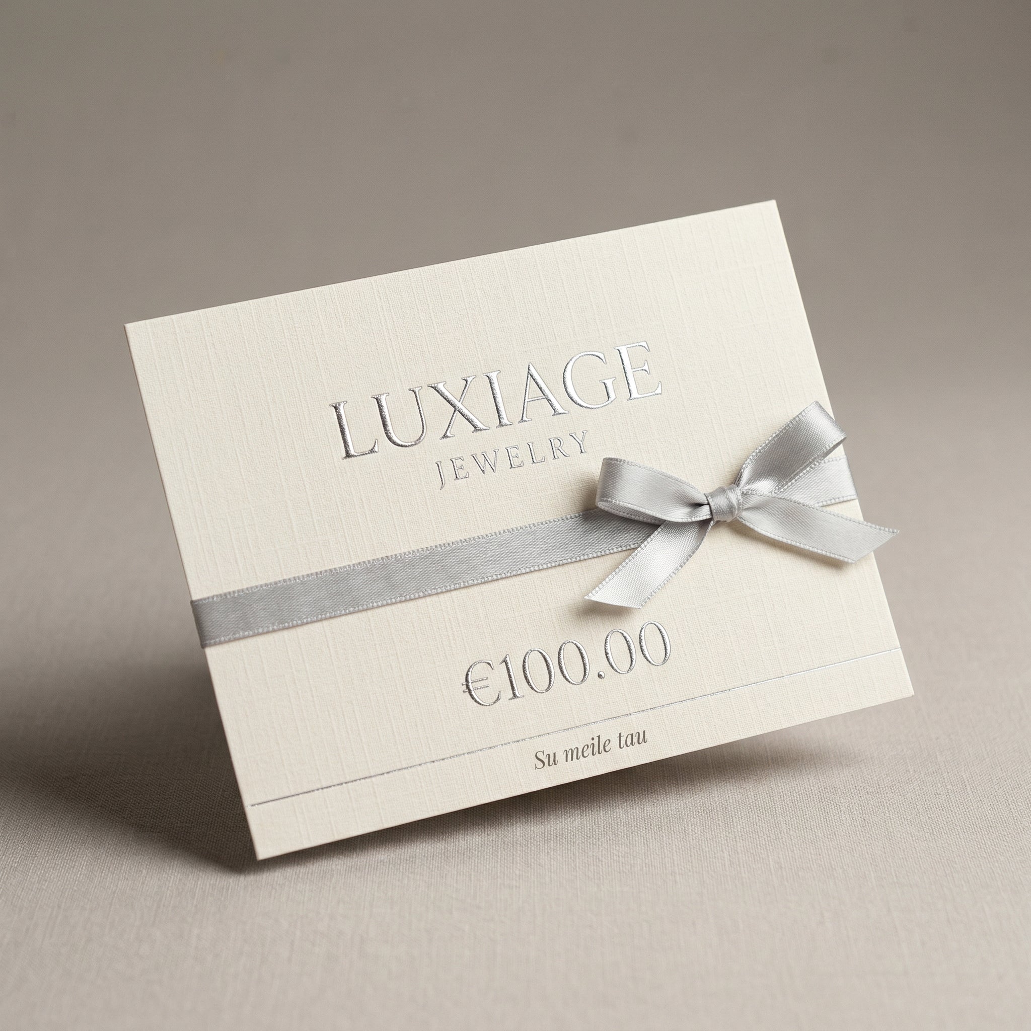 Dovanų kuponas — Luxiage