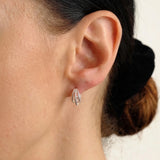 Auskarai Three Twist