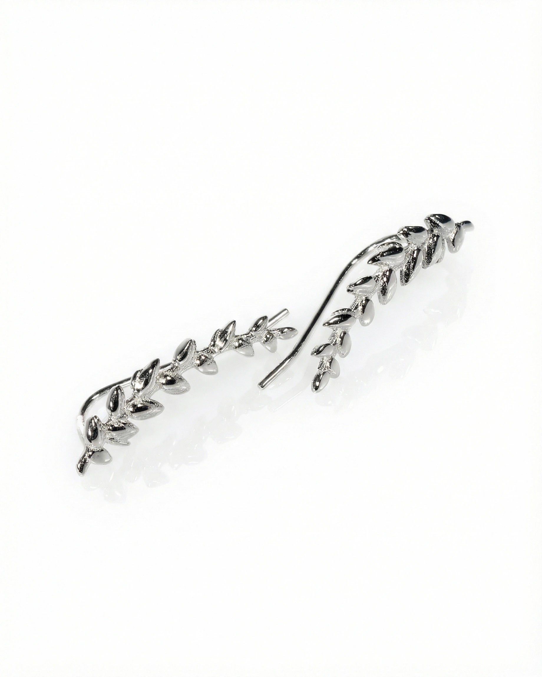Auskarai Leaf line — Luxiage