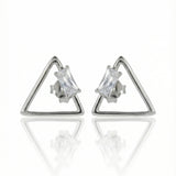 Auskarai Triangle Studs — Luxiage
