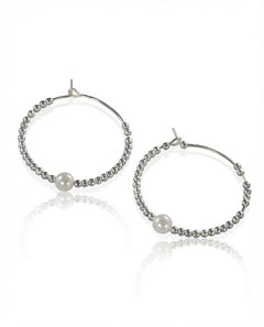 Auskarai Round Beads — Luxiage