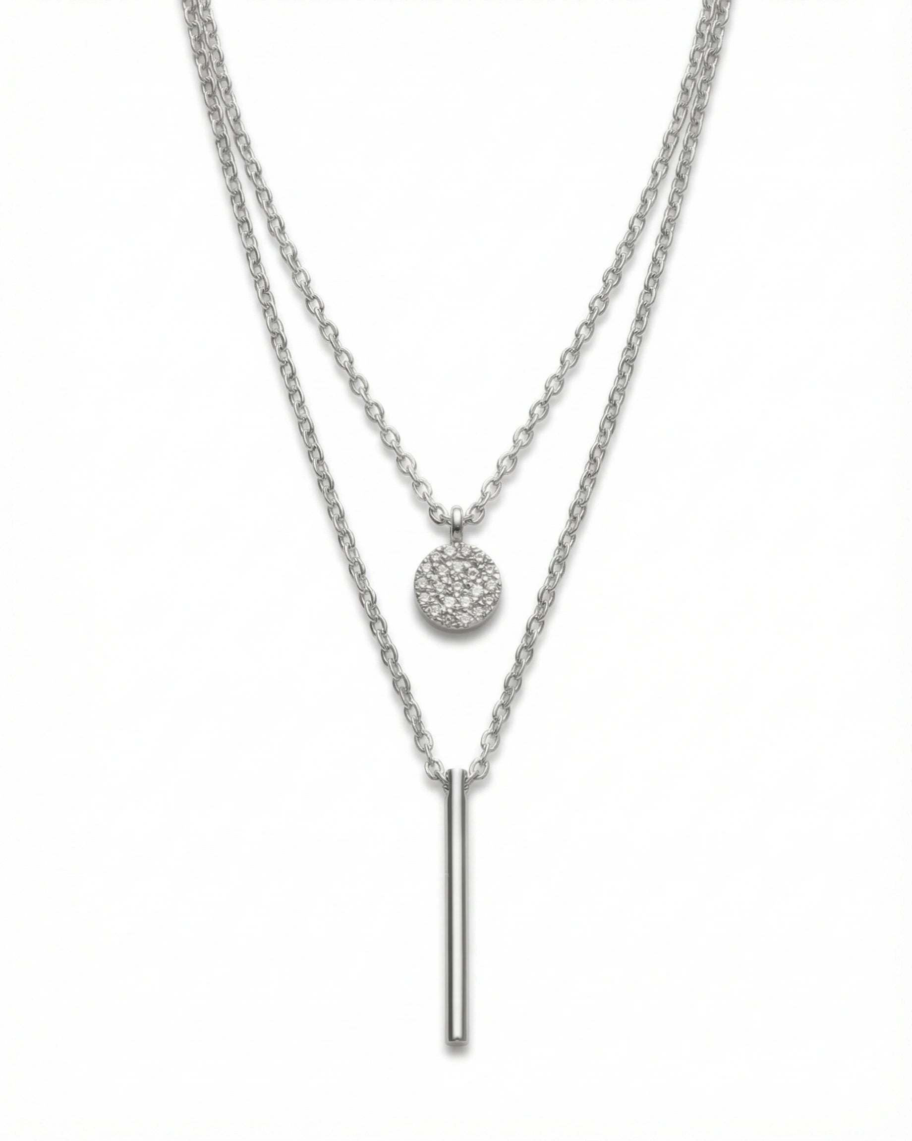 Kaklo papuošalas Geometric Pendant — Luxiage
