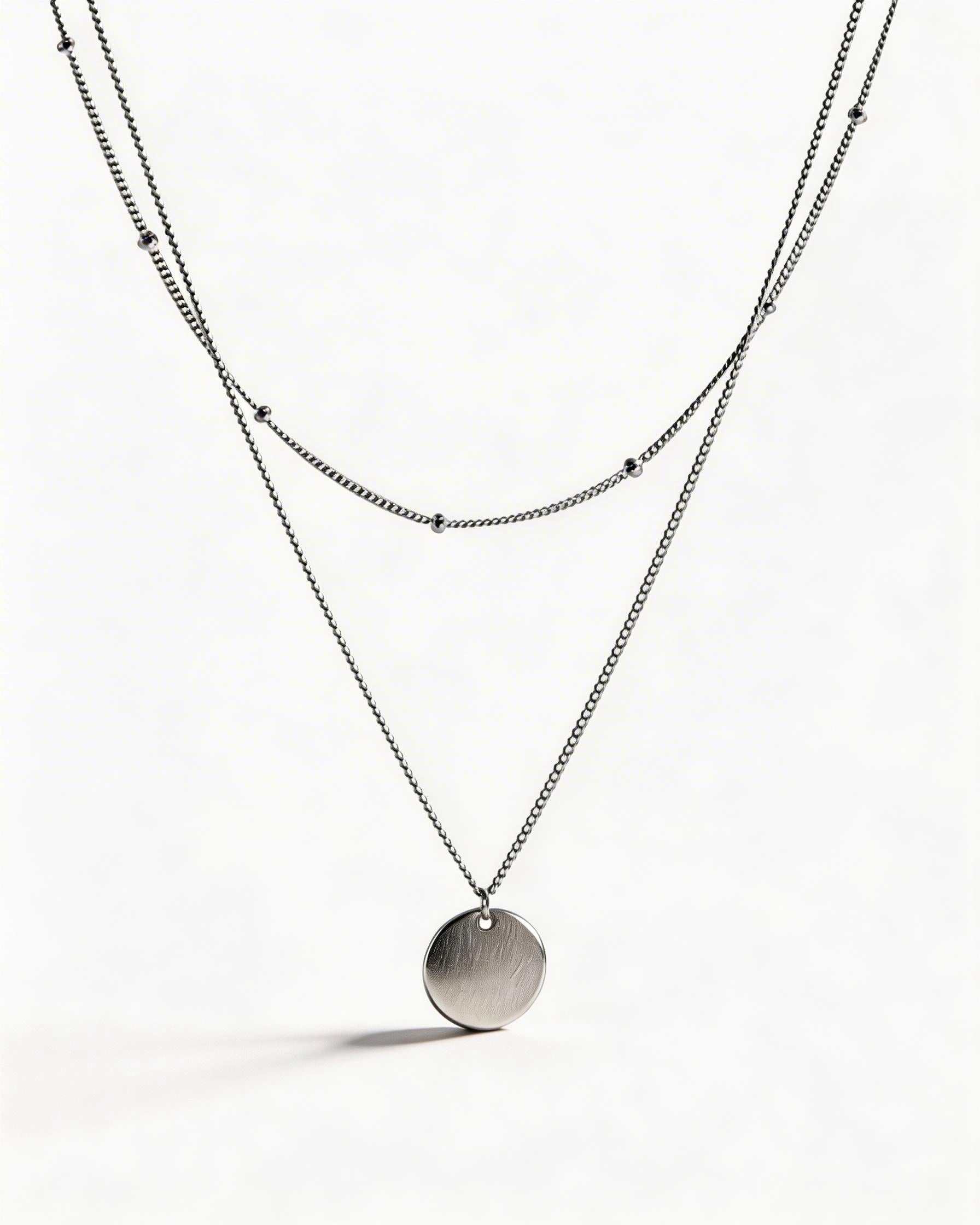 Kaklo papuošalas Round Pendant — Luxiage