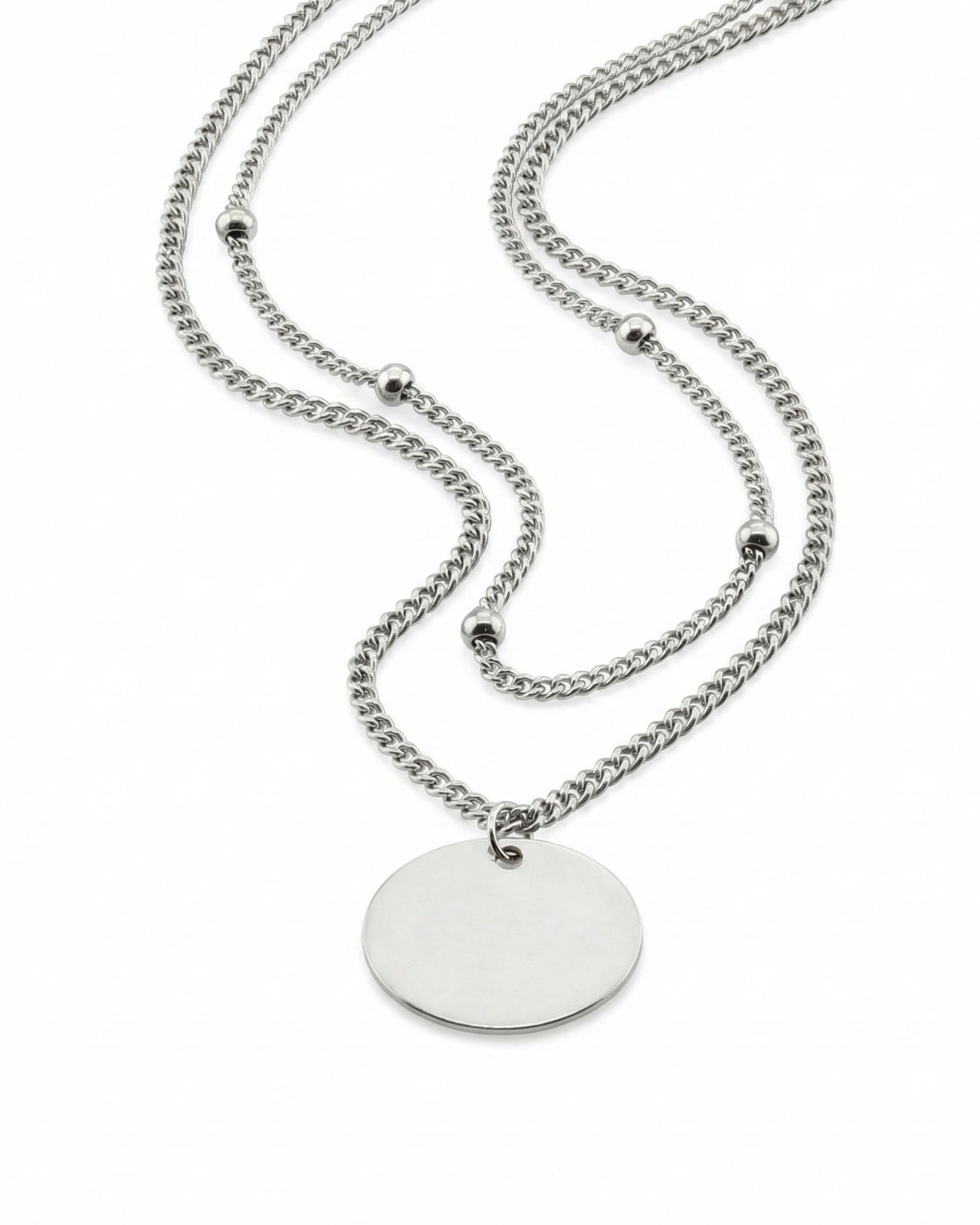 Kaklo papuošalas Round Pendant — Luxiage