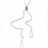 Kaklo papuošalas Triangle Tassel — Luxiage