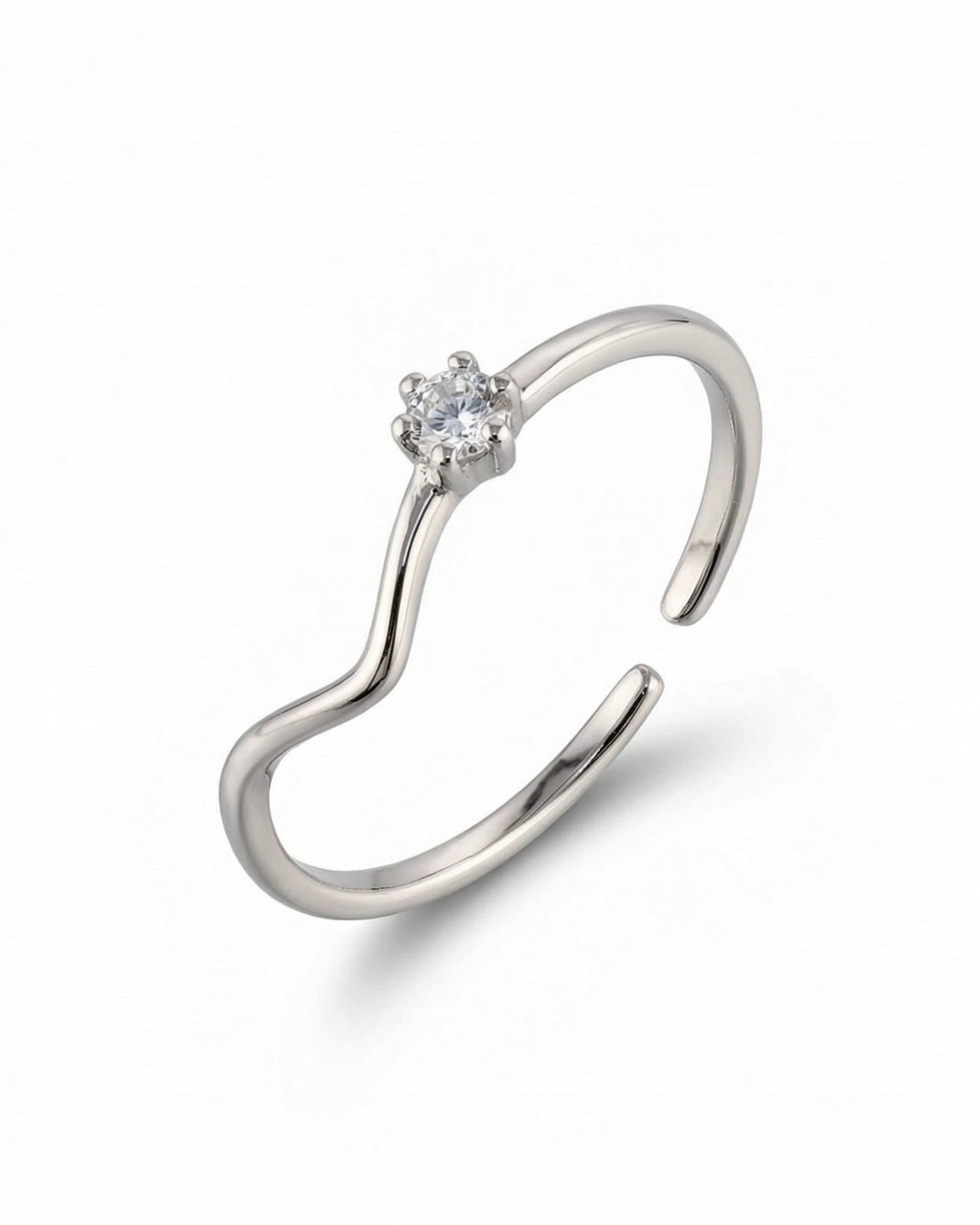 Žiedas V-shaped ring — Luxiage