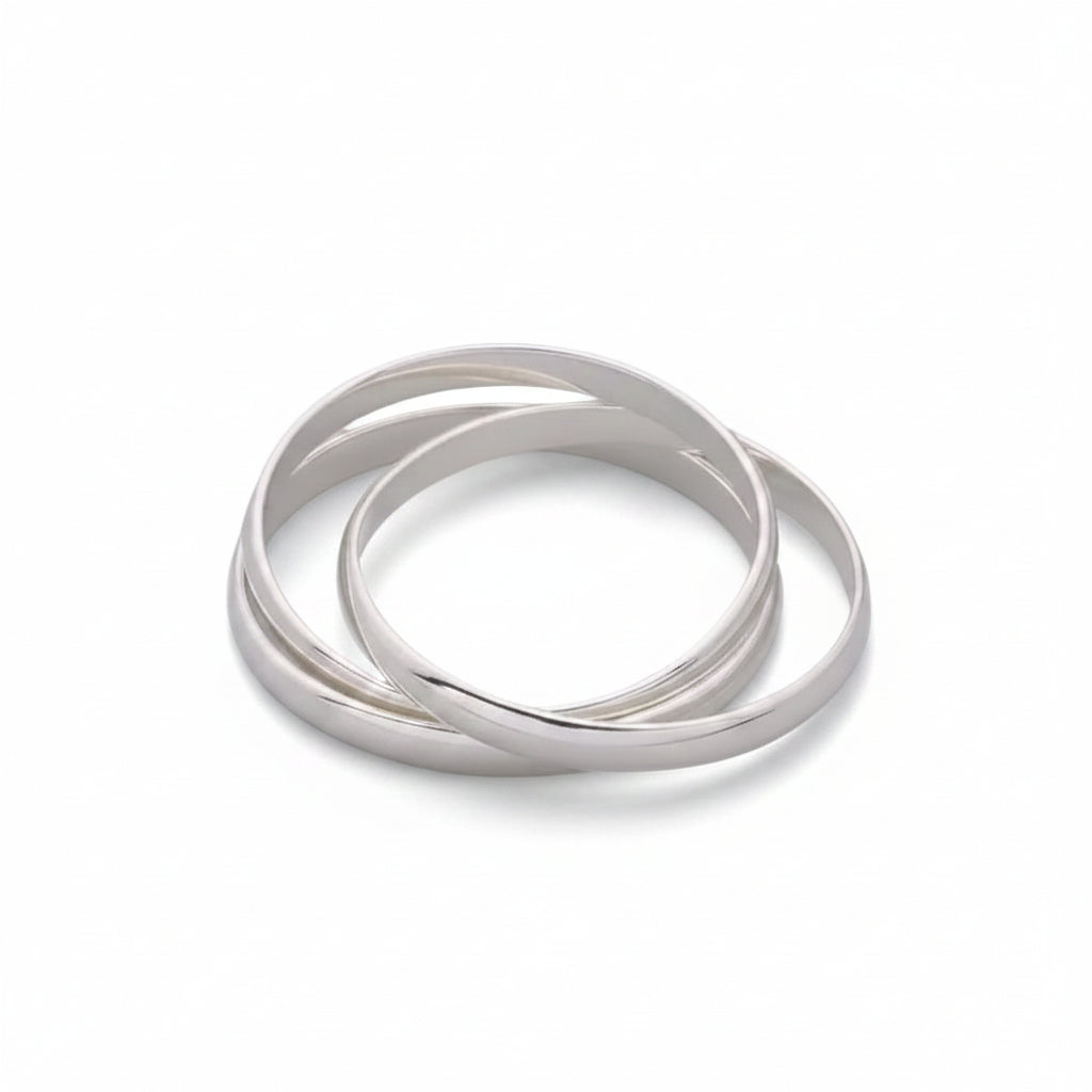 Žiedas Three silver — Luxiage