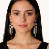 Auskarai Magda — Luxiage
